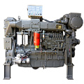 250hp 350hp 400hp 450hp 500hp 550hp motor diesel marino Weichai con caja de cambios